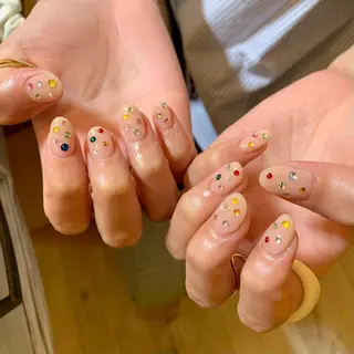 ネイル GO TODAY シェアサロン 表参道Colore店所属・K. Ayanaのネイルデザイン