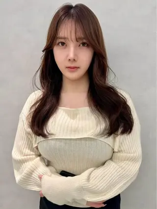 ロング カラー ヘアアレンジ ✨レイヤー/ 透明感カラー✨冨永剛のヘアスタイル