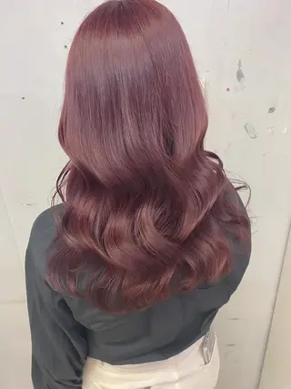 セミロング カラー Wisteria所属・美髪特化✨ 伊織✨縮毛矯正✨のヘアスタイル