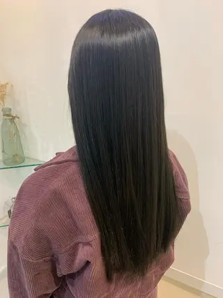 カラー ブリーチしない暖色 カラー🥀杉 優菜のヘアスタイル