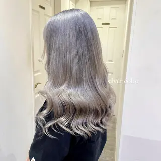 カラー ハイトーンカラー/ 長さだし🐇きょうかのヘアスタイル