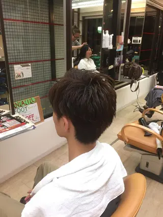 メンズ イトウ アキノリのヘアスタイル
