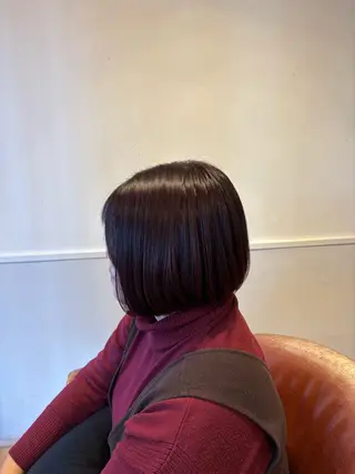 ショート カラー 山本 あやめ子のヘアスタイル