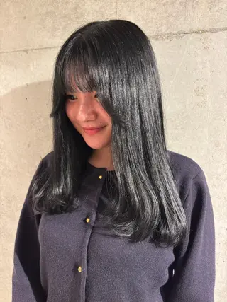 セミロング AREND所属・AREND hinanoのヘアスタイル