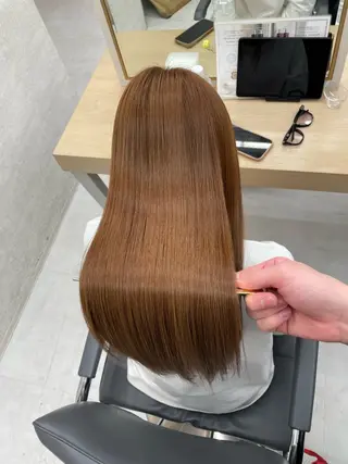 ロング youres hair2'nd所属・高級髪質改善/透明感 艶カラー　瀧本侑輝のヘアスタイル