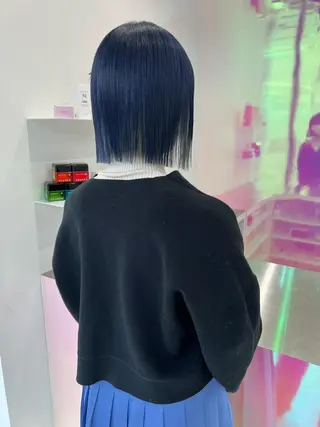 カラー レイヤー×透明感カラ ーHAYATOのヘアスタイル