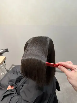 ミディアム SALOWIN 栄３丁目店所属・福田 修平💎 髪質改善/美髪矯正のヘアスタイル