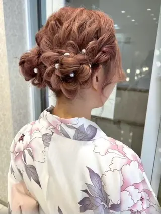 ヘアアレンジ CREA みさきのヘアスタイル