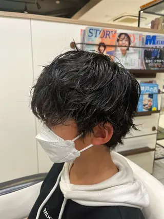 パーマ stella 新長田所属・小段 颯のヘアスタイル