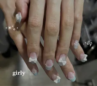 ネイル ICONIQ春日店所属・渕上 花純のネイルデザイン