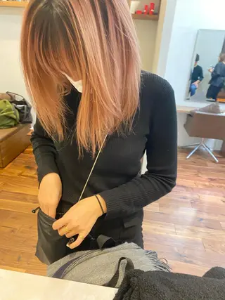 セミロング 垢抜けのプロ🪄 honoのヘアスタイル