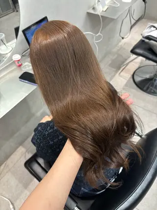 ロング カラー ヘアアレンジ ONYX【オニキス】所属・韓国レイヤーカット/ 髪質改善/郷家拓斗のヘアスタイル