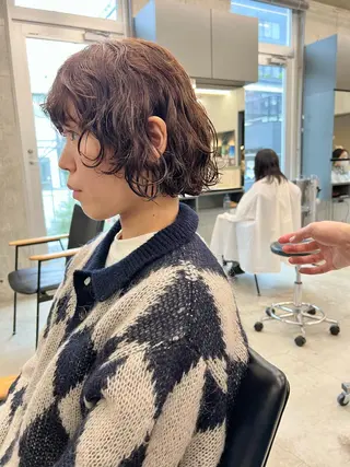ショート パーマ sakoda shunkiのヘアスタイル