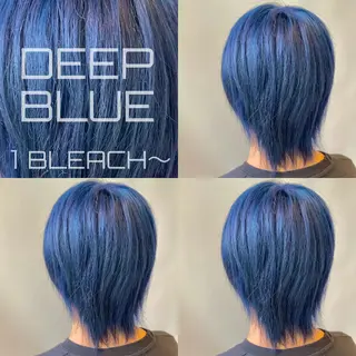 ショート カラー メンズ SALOWIN 新宿三丁目East所属・縮毛矯正/艶カラー /美髪/ﾒｸﾞﾐのヘアスタイル