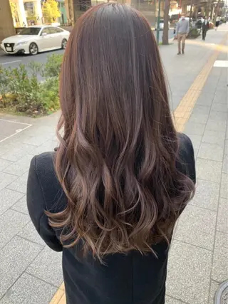 ロング 髪質改善カラー /美髪矯正🫧ゆたかのヘアスタイル