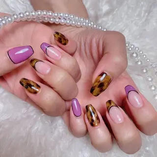 ネイル RAFFINE haru🦋🩵のネイルデザイン