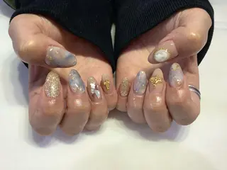 ネイル 💎🐰 saki. m 🐰💎のネイルデザイン