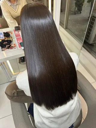 ロング 髪質改善/艶トリート メント🫧/美嬉のヘアスタイル