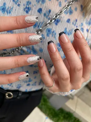 ロング カラー ヘアアレンジ キッズ ネイル マツエク・マツパ アイブロウ 福田 加奈のネイルデザイン