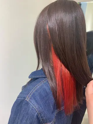 ロング 近 紗理奈のヘアスタイル