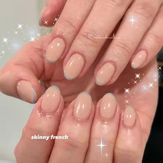 ネイル 🎀チーク/ちゅるん 🫧chisa🎀のネイルデザイン