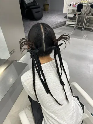 ヘアアレンジ 美容室lei miu所属・ゆみ／ lei miuのヘアスタイル