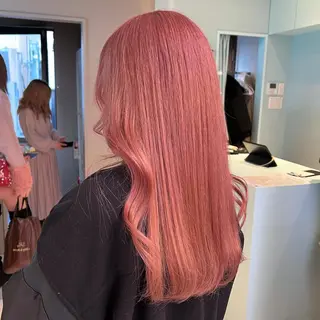 ミディアム カラー ブリーチカラー 🩵MIZUKIのヘアスタイル