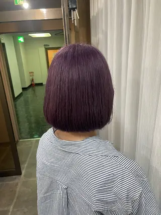 ショート カラー SOYON西大寺店所属・ダブルカラー/ 髪質改善💎安藤のヘアスタイル