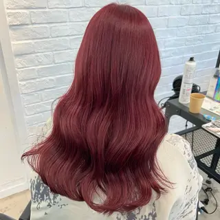 セミロング カラー ヘアアレンジ 暖色💖ツヤ髪💖 masae🌼のヘアスタイル