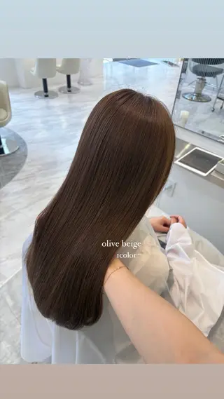 ロング Parve Mix/ 平 奈果🎀のヘアスタイル