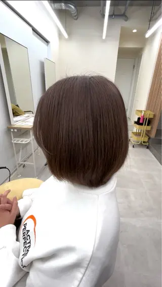 ショート ルナ/レイヤー /暖色/メンズカットのヘアスタイル