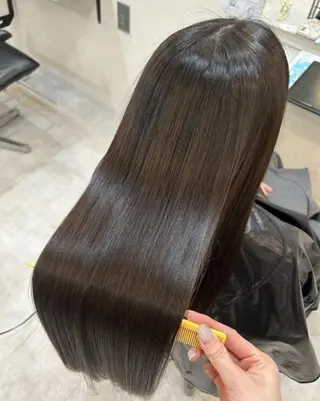 ロング パーマ レイヤーカット 西宮北口/みなみのヘアスタイル