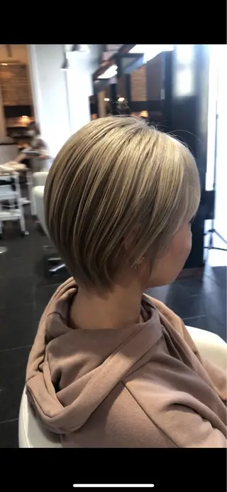 ショート 岡 大斗のヘアスタイル
