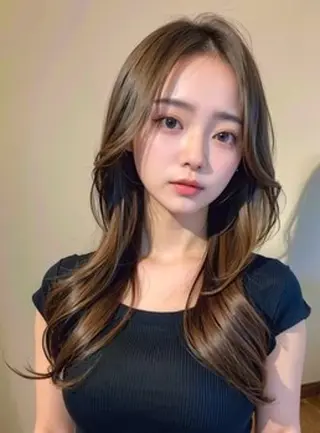 ロング liberte(リベルテ)所属・🤍韓国髪質改善🤍 クメユウキのヘアスタイル