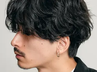 パーマ メンズ ゆきえ🤍 fifth/パーマ‪のヘアスタイル