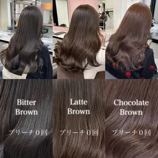 ロング カラー 愛され暖色♥️モテ 艶髪♥️りなのヘアスタイル