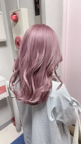 カラー シマオカイッセイ 個室サロンaceのヘアスタイル