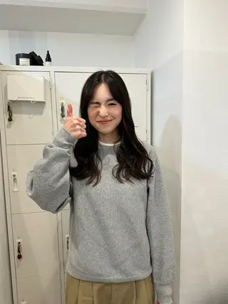 ロング 梅田/柔らかカラー/ オオハシ リナコのヘアスタイル