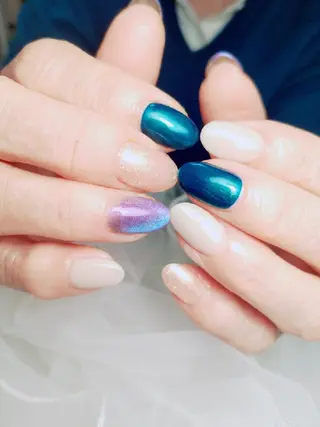 ネイル 門戸厄神プライベートサロンulunail所属・ulunail mikaのネイルデザイン