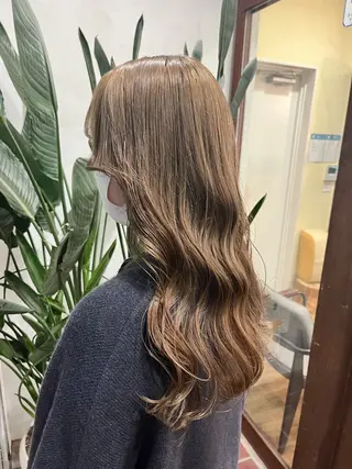 ミディアム カラー 🫧艶髪デザイナー 🫧白石航汰のヘアスタイル