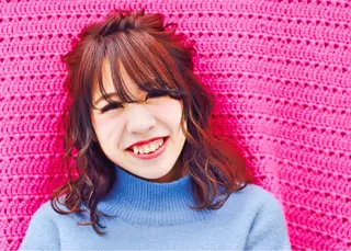 ミディアム カラー パーマ ヘアアレンジ nike所属・nike にけのヘアスタイル