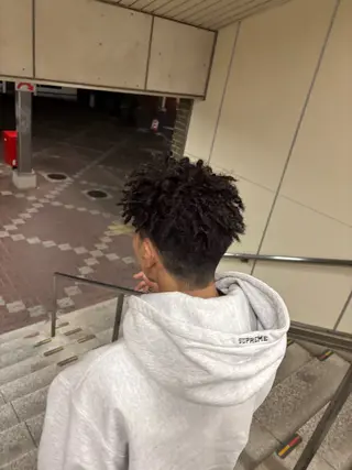 パーマ メンズ men'ssalon stud.所属・立林 類のヘアスタイル