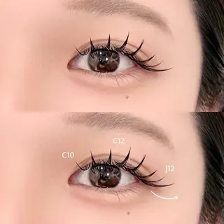 マツエク・マツパ 田頭 咲希のマツエク・マツパデザイン