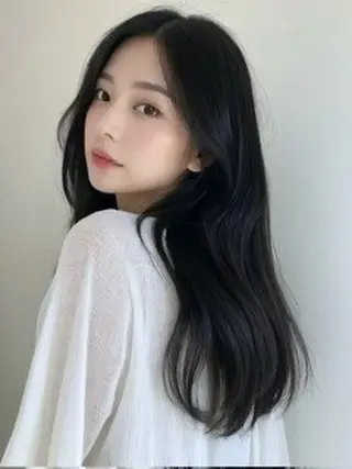 ロング カラー 韓国/レイヤーカット 髪質改善特化のヘアスタイル