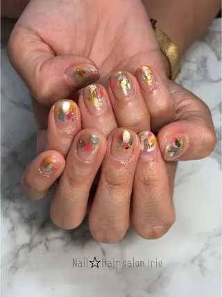 ネイル Hair salon Irie所属・與儀 知佳のネイルデザイン
