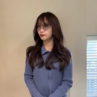 ロング カラー opus 店長大和 レイヤー/赤み消しのヘアスタイル