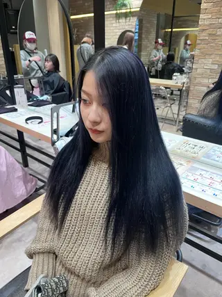 ロング カラー 🩶レイナ🩶 color/nailのヘアスタイル