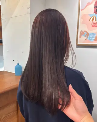 ロング カラー aiko【艶カラー ・ミニモ年内で終了】のヘアスタイル