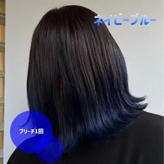 カラー 🍊暖色/ボブ chihiro🌼ོのヘアスタイル
