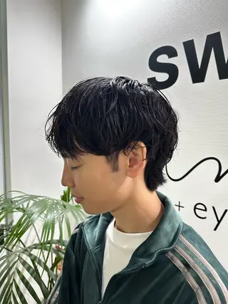 メンズ メンズカット/シャド ウパーマ/URYUのヘアスタイル